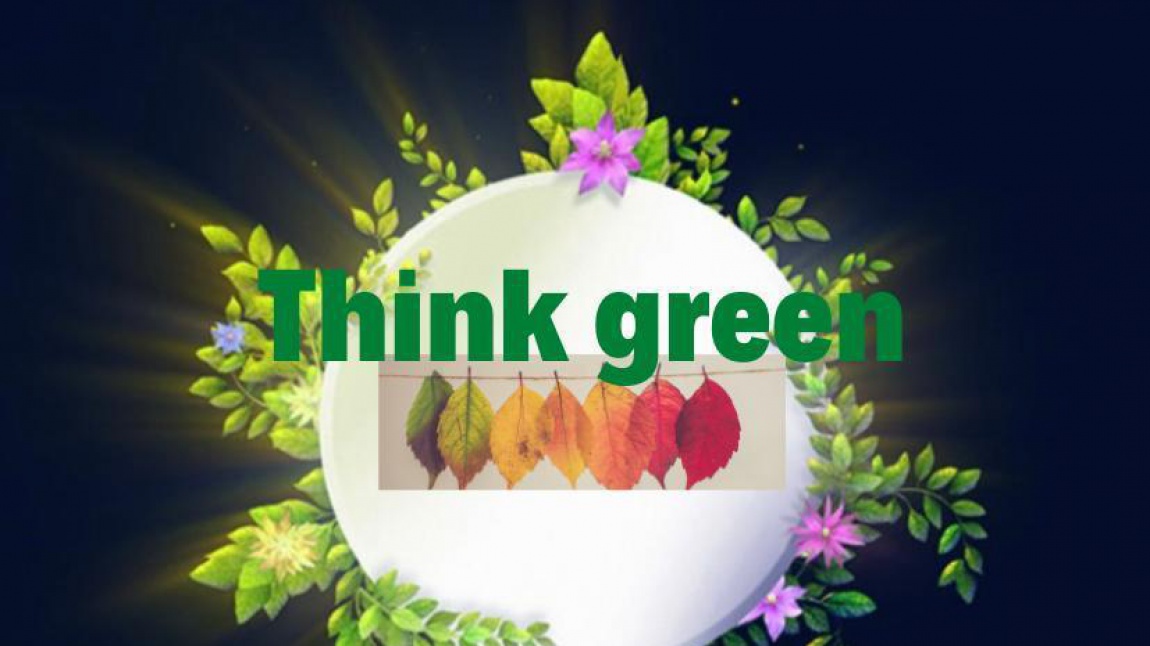 Tekmen Ortaokulu Öğrencilerinden Think Green Projesi Kapsamında Logo Yarışması