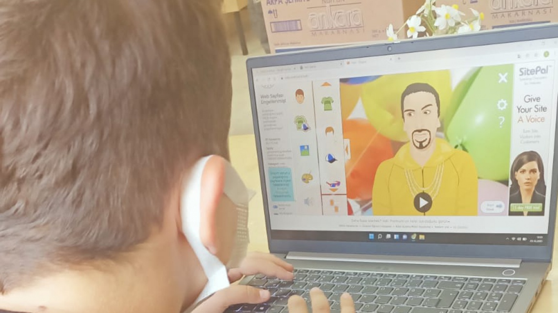 Tekmen Ortaokulu Öğrencilerinden E-Twinning Kapsamında Think Green Projesi Animasyon Çalışması 